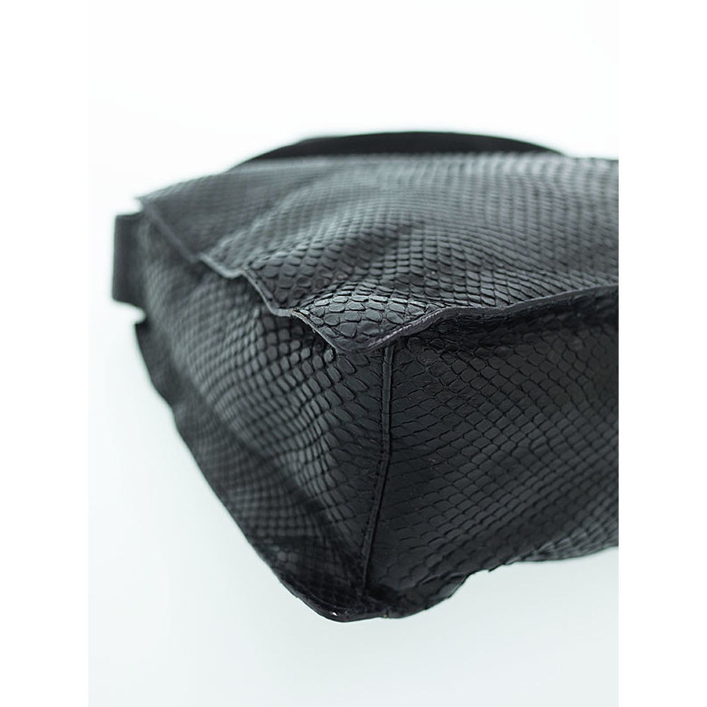 Bottega Veneta Python Shoulder Bag Black - image 8